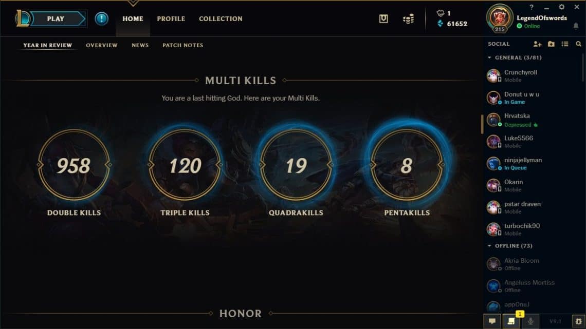 Wie Viele Pentakills Habe Ich In Lol